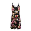 Women's Summer Dress Casual Printed Loose Suspender Short Dress