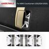 4pcs Car Styling Inner Door Handle Bowl Cover Trim Stickers for Mini Countryman U25 2024 2025 Interior Decoration Accessories