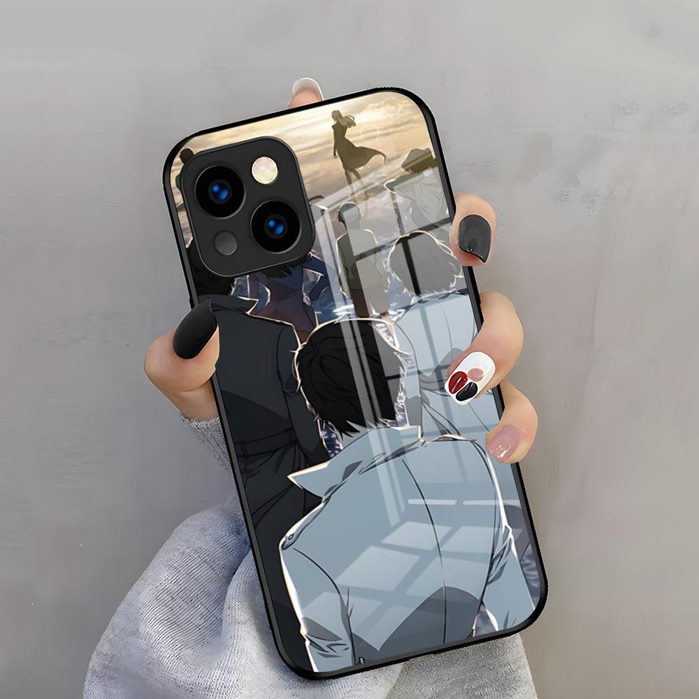 Чехол для телефона «Всеведущий читатель» для iPhone 17 Pro Max 15 Pro 16 14 Plus 12 13 Mini 11 Pro Ударопрочная стеклянная крышка