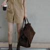 Сумка-тоут женская новая осенне-зимняя сумка высокого класса нишевого дизайна большая вместительная сумка через плечо ретро сумка для поездок на работу MIT
