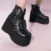 DoraTasia черные женские короткие сапоги INS Gothic Rivet High Heel, новые женские туфли Y2K Street Snap Punk Luxury Night Club