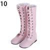 Fashion 7.8CM Doll Wearing 1/3 Differents Color 60cm Doll Boots Fabric Shoes Play House Accessories