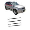 4 Pieces 5 Doors Outside Moulding Window Belt Line for Grand Vitara 2011 83831-65J00 Window Glass Rubber Seal