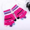 Fingerless Kids Gloves Knitted Mitten Lovely Knitting Mittens  Baby Kids