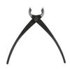 200 мм/7,9 дюйма вогнутые кусачки для веток высокопрочные марганцевые стальные диагональные плоскогубцы черные