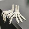 3D-печатный жуткий скелетная рука Ornament Гибкий сустав Модель скелетной руки Призрак Украшение для вечеринки на Хэллоуин Статуэтка Подарок