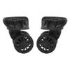 2pcs Replacement Luggage Wheel for Repairing Easy To Install Universal Suitcase Caster for