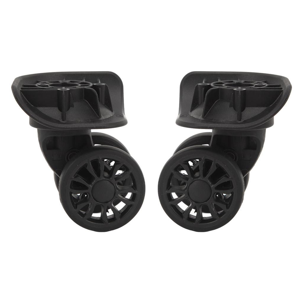 2pcs Replacement Luggage Wheel for Repairing Easy To Install Universal Suitcase Caster for