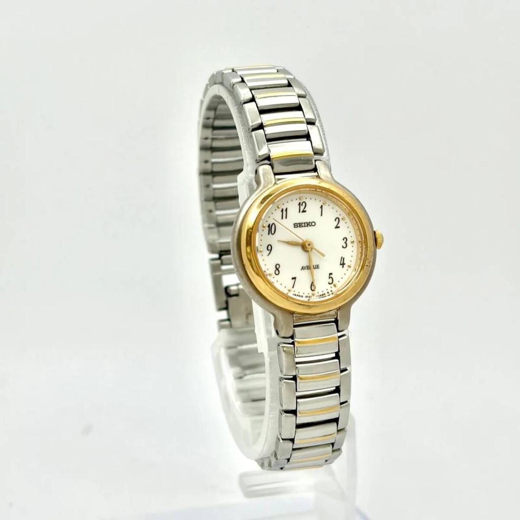 Часы SEIKO AVENUE 2N0082 [Новая батарея] Женские 1F21-0H60