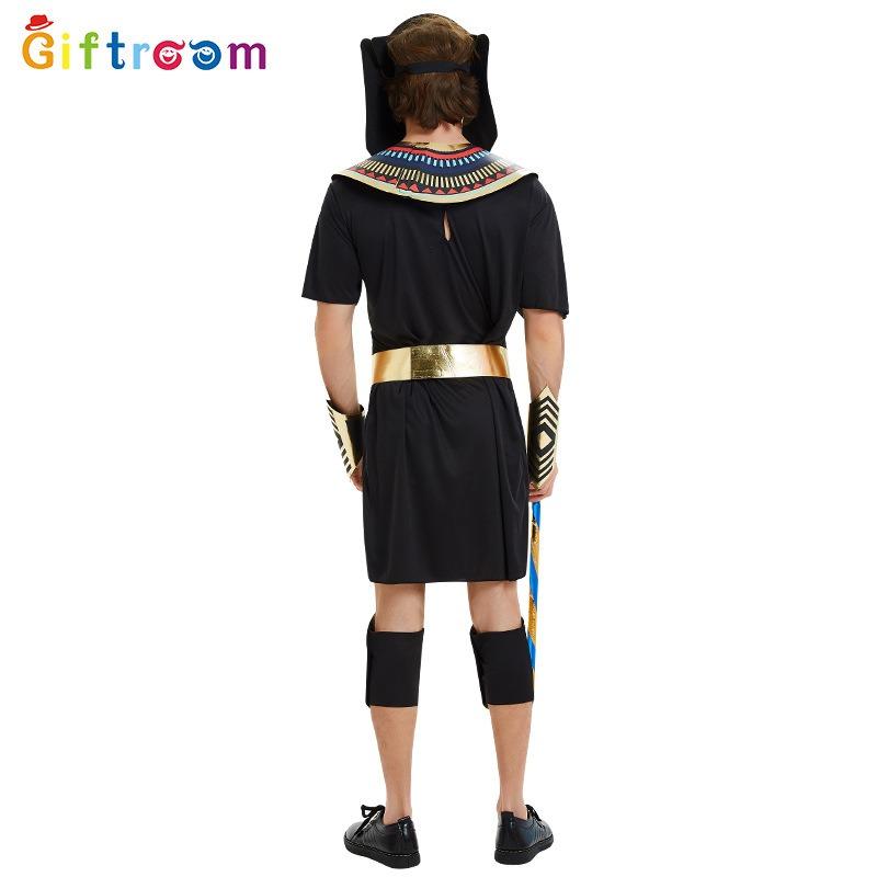 Halloween Ancient Pharaoh Costume King Costume Performance Costume Ancient Costume