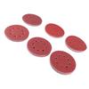 60 шт. Шлифовальный диск 5 дюймов 8 отверстий 6 типов наждачная бумага крепление на липучке круглый шлифовальный лист для