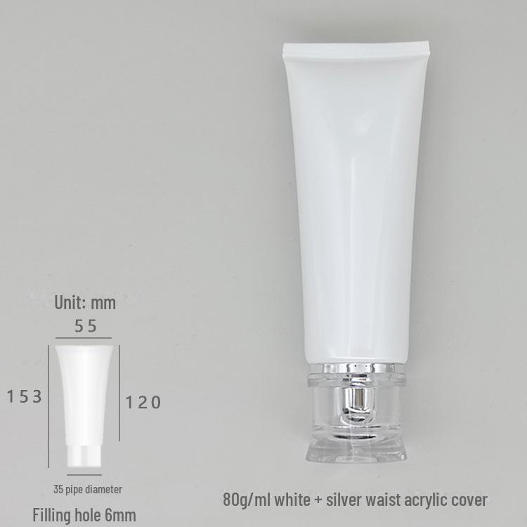 80 г 80 мл очищающее средство для лица, солнцезащитный крем и крем для рук в белой тубе