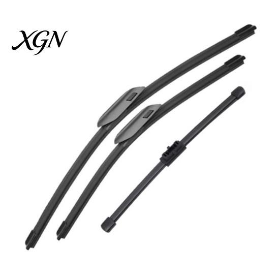 All Weather Wipers 10/19/24 Inch Wiper Blades Set for Haval H6 2021-2022, 2Pcs Front Streak Free & 1Pc Rear Wiper, Beamless Quiet Direct Fit