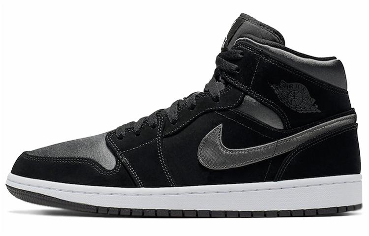 Jordan 1 Средний Нейлон Черный Антрацит 852542-012