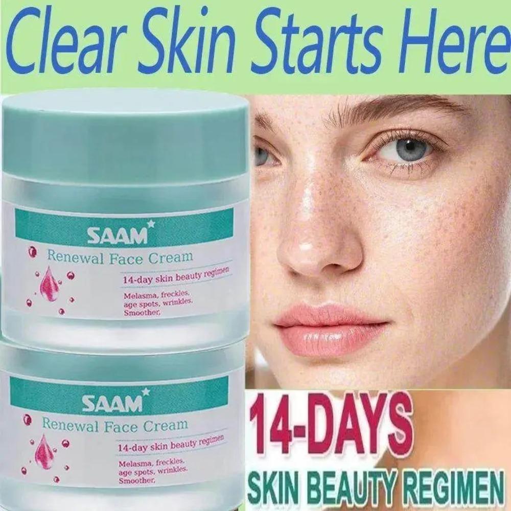 14-day skin beauty Face Cream. Targets the look of melasma, freckles, age spots and wrinkles for smoother skin.