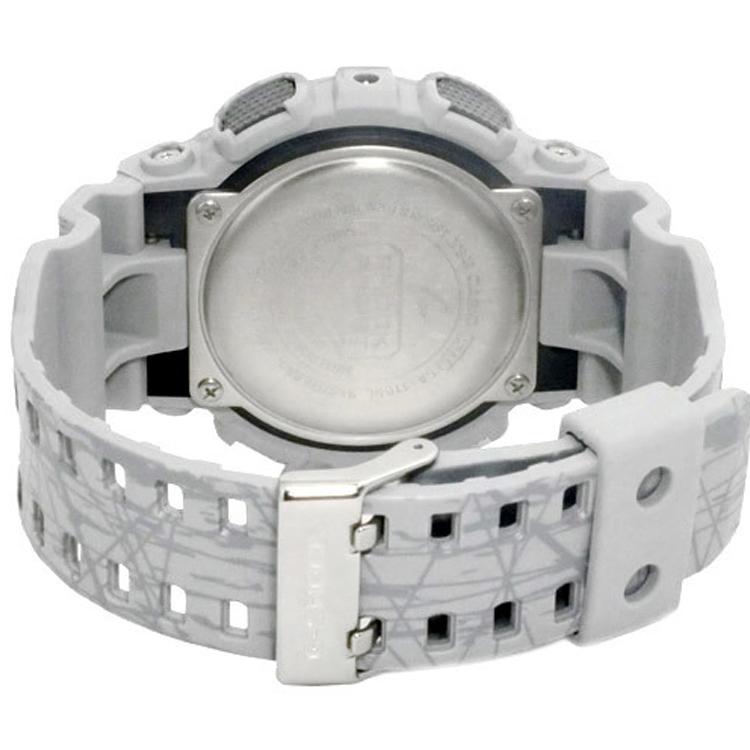 Casio Мужские часы с двойным дисплеем (жидкокристаллический/аналоговый) Серия Черные Часы GA-110SL-8 GA-110SL-8