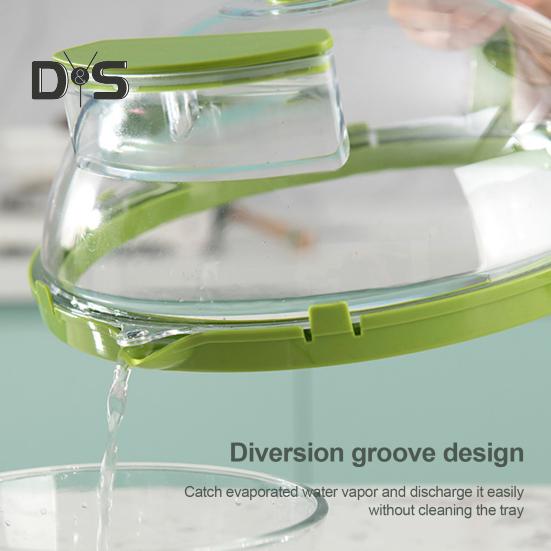 Крышка для еды в микроволновой печи, защита от брызг, термостойкая боковая ручка, вращающееся вентилируемое отверстие, прозрачная крышка для посуды для духовки, крышка от брызг