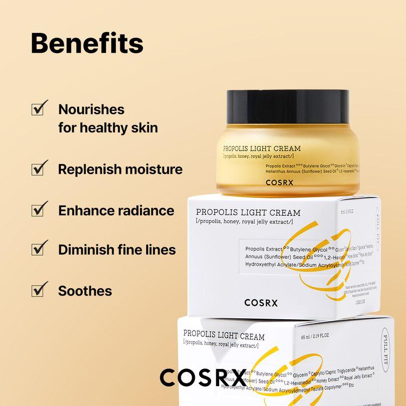 COSRX Прополисный легкий крем 65 мл