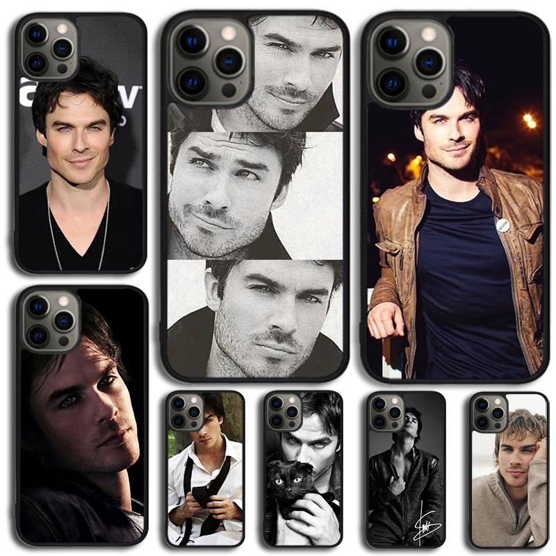 Чехол для телефона Ian Somerhalder Дневники вампира tvd Для iPhone 17 Air 11 12 13 15 16 14 Pro MAX Plus