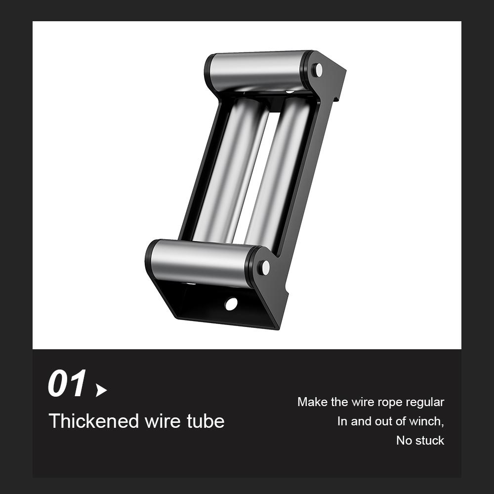 Мини-электрическая лебедка 12В/24В 2000 фунтов Лебедка для пляжного багги Лебедка постоянного тока Портативная тросовая лебедка с беспроводным пультом дистанционного управления