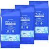 Body Sheet Super Cool Unscented 30 sheets 3 packs