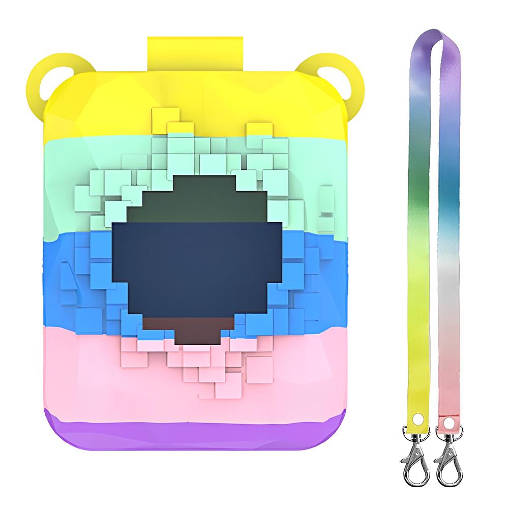 Силиконовый чехол, защитный чехол, моющийся, с ремешком, силиконовый защитный чехол для Bitzee Magicals Virtual Electronic Pets