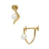 Золотые серьги с жемчугом 3024411301608999 [NOJESS] -