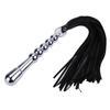 High-quality PU Whip Sex Toy Large Horse Whip Training Tool Party Metal Chain Whip Flirting Beads Anal Plug Adult Sex Toys