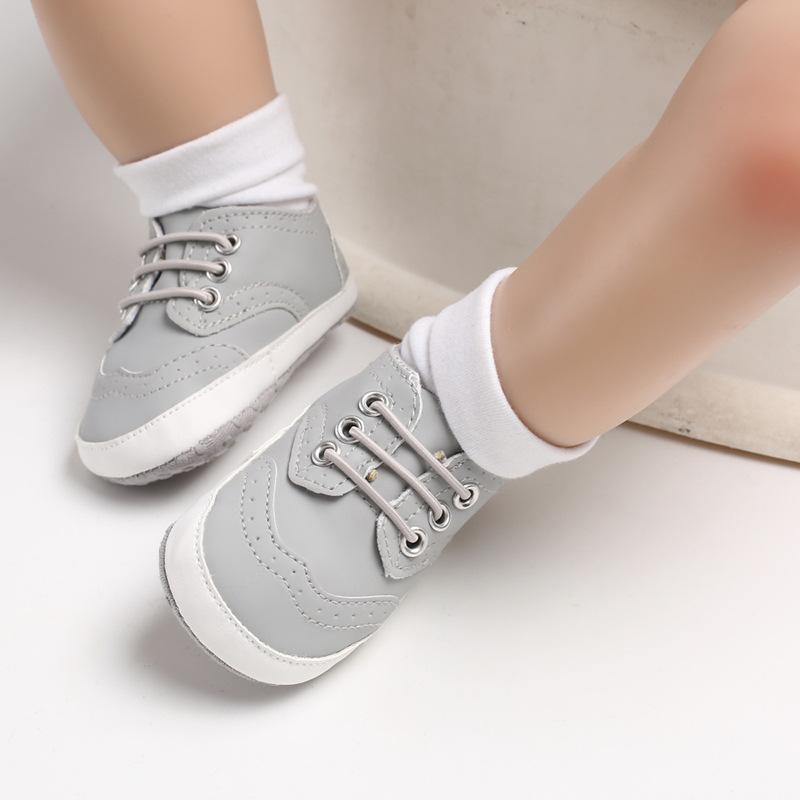 Baby Shoes Spring and Autumn 0-1 Years Old Boy Baby Shoes Soft Bottom Non-slip Toddler Shoes