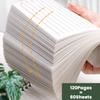 60Sheets Paper Loose Leaf Paper Horizontal Line/Grid Notebook Refill Paper Notebook  Students