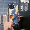 Водонепроницаемый чехол-накладка для телефона Blackview Shark8/Oscal Tiger12, силиконовый, прочный, защитный, мягкий чехол из ТПУ с граффити