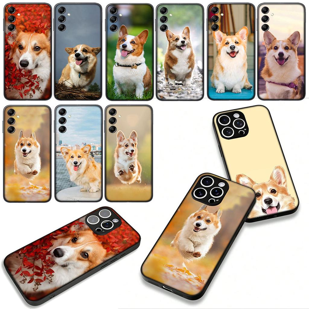 Phone Cover Dog Cute Corgi for Motorola Moto G54 G05 G24 G45 G55 G75 G85 G15 G57 G86 Power Edge 50 30 Ultra Fusion neo Pro Case