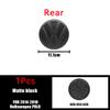 EPYFH1 1pc VW ABS 119mm 111mm Car Front Head Hood Bonnet Logo For Volkswagen Polo 6 2014 2015 2016 2018 2017 Rear Trunk Badge Accessory