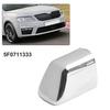 Декоративная накладка кнопки ручного тормоза 5F0711333 Для Skoda Для Octavia Хромированная крышка кнопки стояночного тормоза Для SEAT Для Leon 13-20