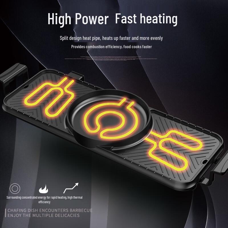 LISM Multi-functional Hot Pot & BBQ Grill