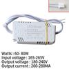 LED Driver Adapter 240-300mA 40-60W 60-80W 8-24W 24-40W