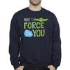 Star Wars Mens The Mandalorian May The Force Be With You Sweatshirt