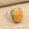 Beautiful Bumble Bee Gemstone Handmade 925 Sterling Silver Ring Jewelry