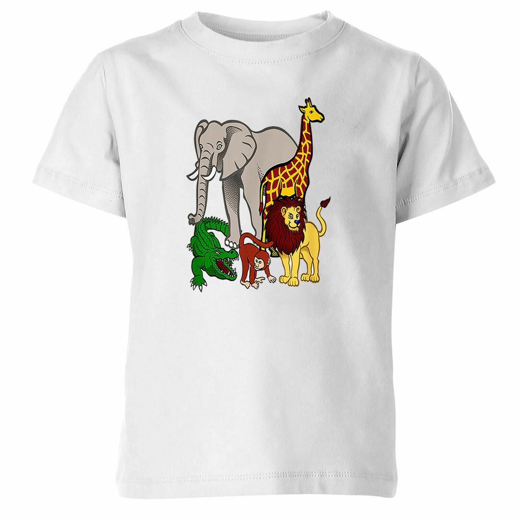 World Animal Day Wildlife Animal Lovers A Day At The Zoo Kids T Shirt