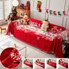 Christmas Blanket Sofa Cover Multifunctional All Seasons Universal Slipcovers Furniture Protector for Bedroom Living Room