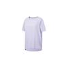 Li Ning Plain Logo Print Pullover Short Sleeve T-Shirt Women Tops Bad-Little-Purple ATST586-3