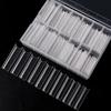240pcs/Box XXL Extra Straight Nail Tips Long Square Coffin False Nails C Curved ABS Fake Nails Manicure Salon Nail Art Tools
