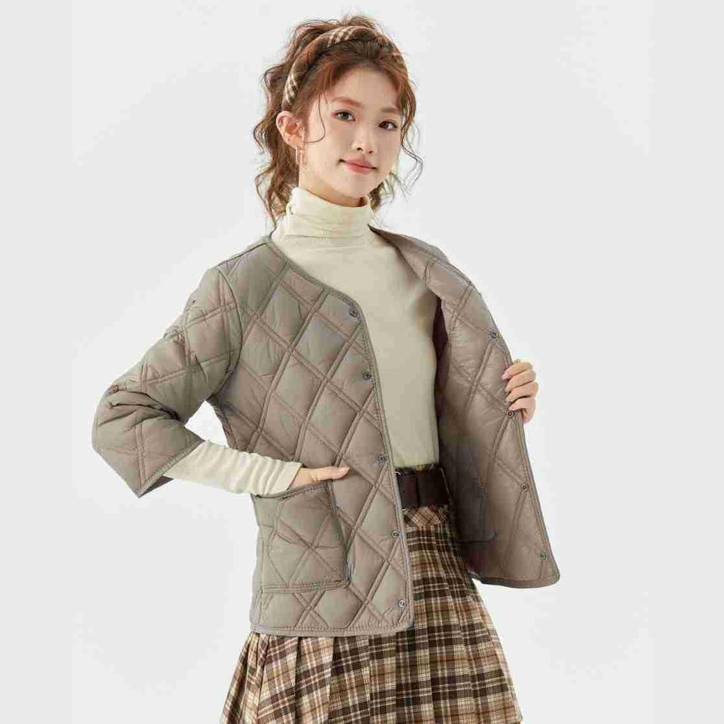 Зимняя домашняя хлопковая одежда женская с рукавом семь минут, утепленная и утолщенная, плюс большая хлопковая куртка, которую может носить мама, внутренняя женская 2409