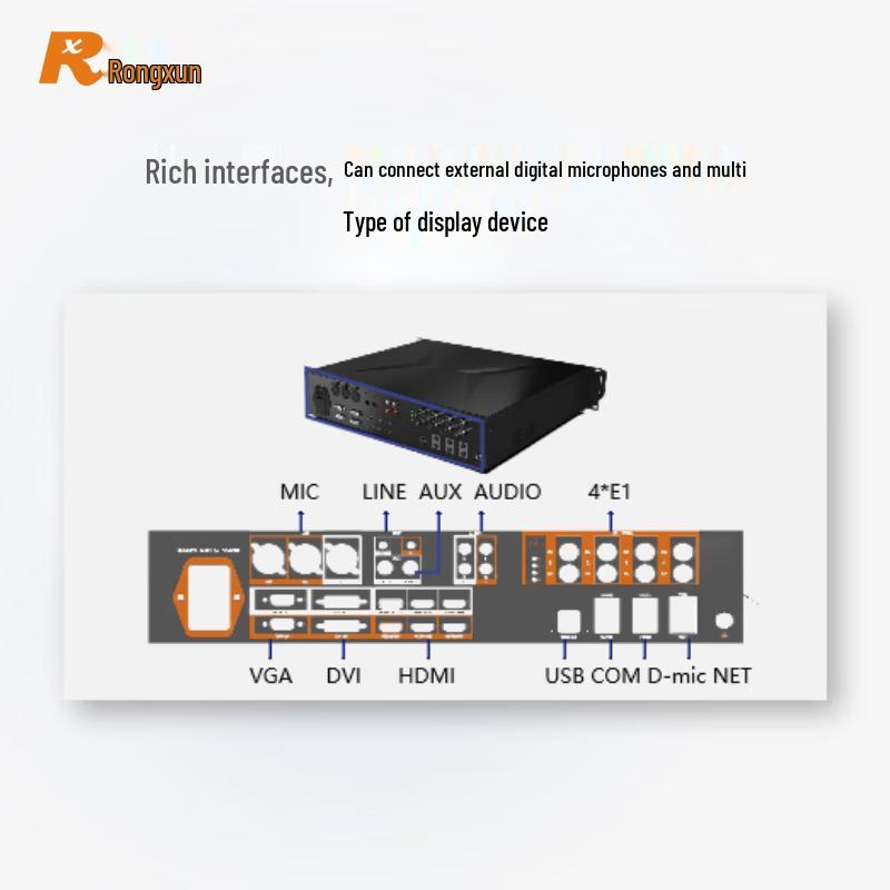 Терминал для видеоконференций Rxeagle RXUT800D-Pro-2K HD (Китайская версия)