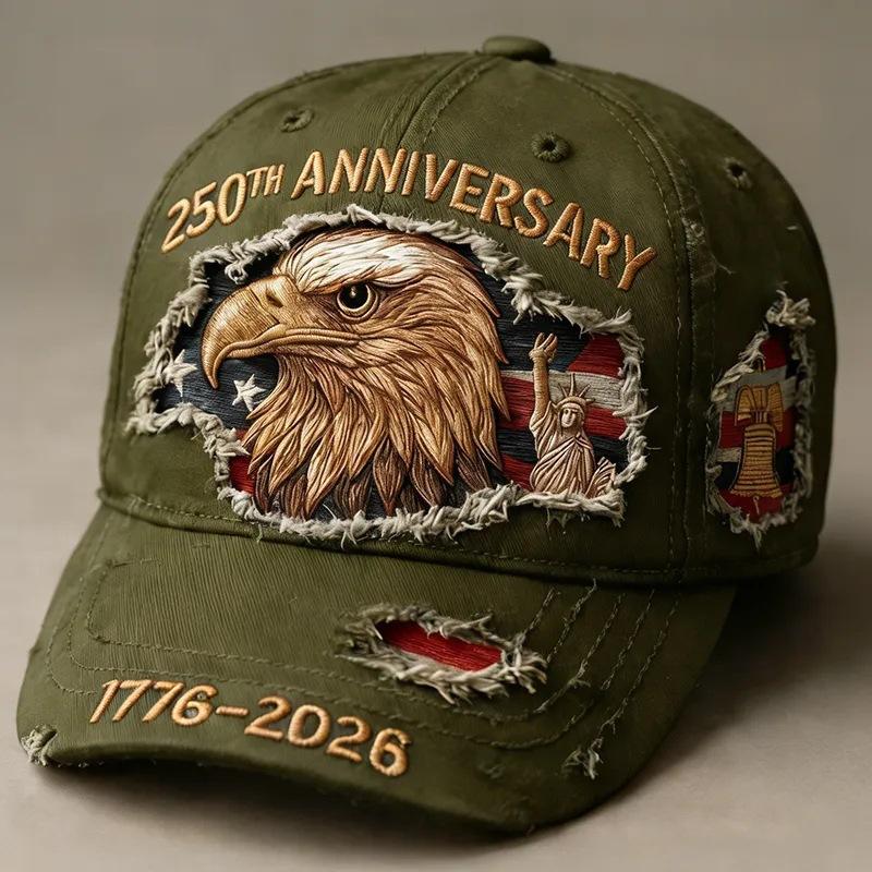 Fashion110 Anniversary Printing Personality Casual Shade Baseball Cap Outdoor POD Cap Men and Women