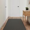VidaXL Hallway Rug Sisal Look Anthracite 80x200 Cm 355780