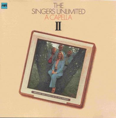 CD SINGERS UNLIMITED - A Capella II 8218602 MPS Records Германия Джаз Б/У
