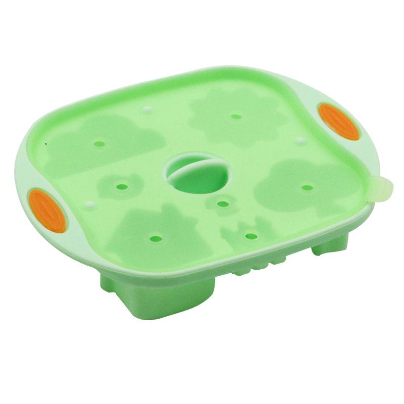 Силиконовая форма для детского питания и торта - Фигурки медведя и сосиски