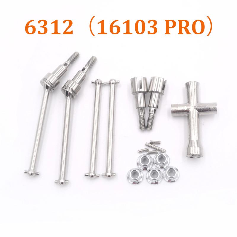 SCY 16103 PRO RC Automotive Parts Turning Shaft Gear Bearing Pull Rod Steering Cup Swing Arm Motor Tire Screws Headlight
