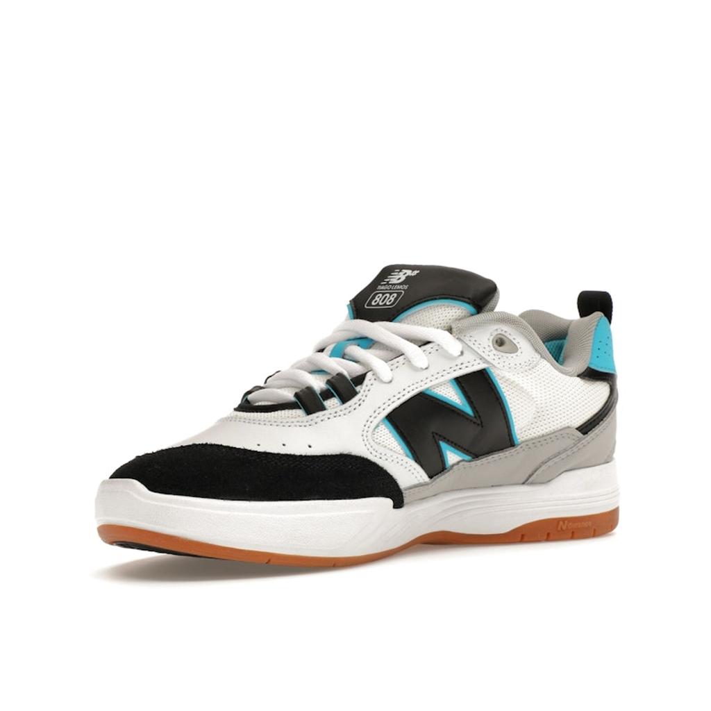Tiago Lemos x New Balance Numeric 808 Белый Черный Бирюзовый Унисекс Кроссовки NM808BYS
